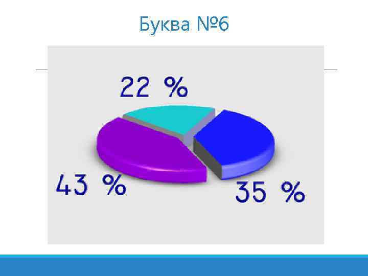 Буква № 6 