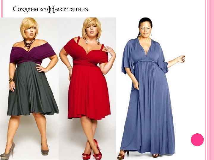 Создаем «эффект талии» 