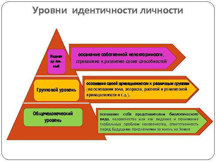 Личностная идентичность шнейдер