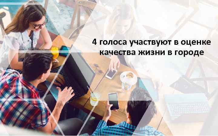 4 голоса участвуют в оценке качества жизни в городе www. tamarackcommunity. ca #CI 3