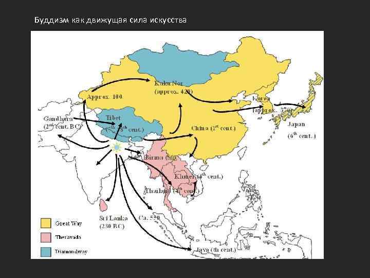 Буддизм как движущая сила искусства 