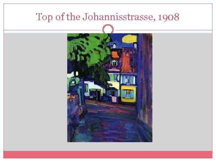 Top of the Johannisstrasse, 1908 