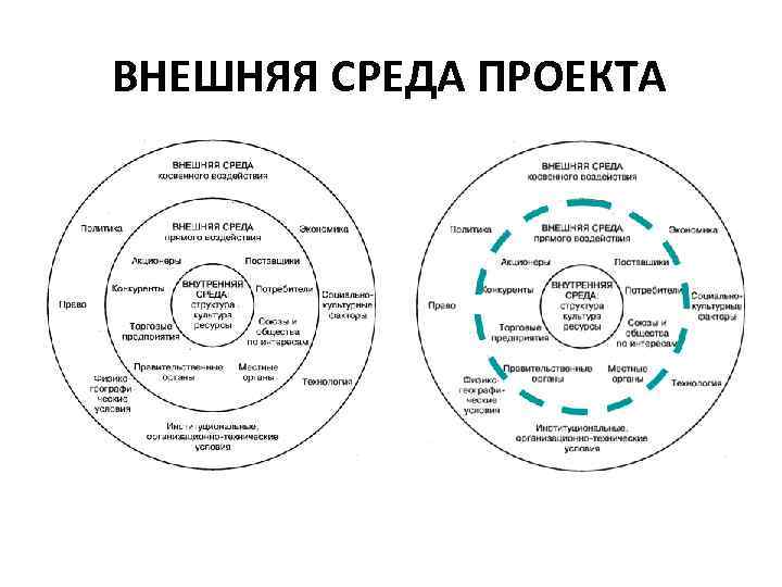ВНЕШНЯЯ СРЕДА ПРОЕКТА 