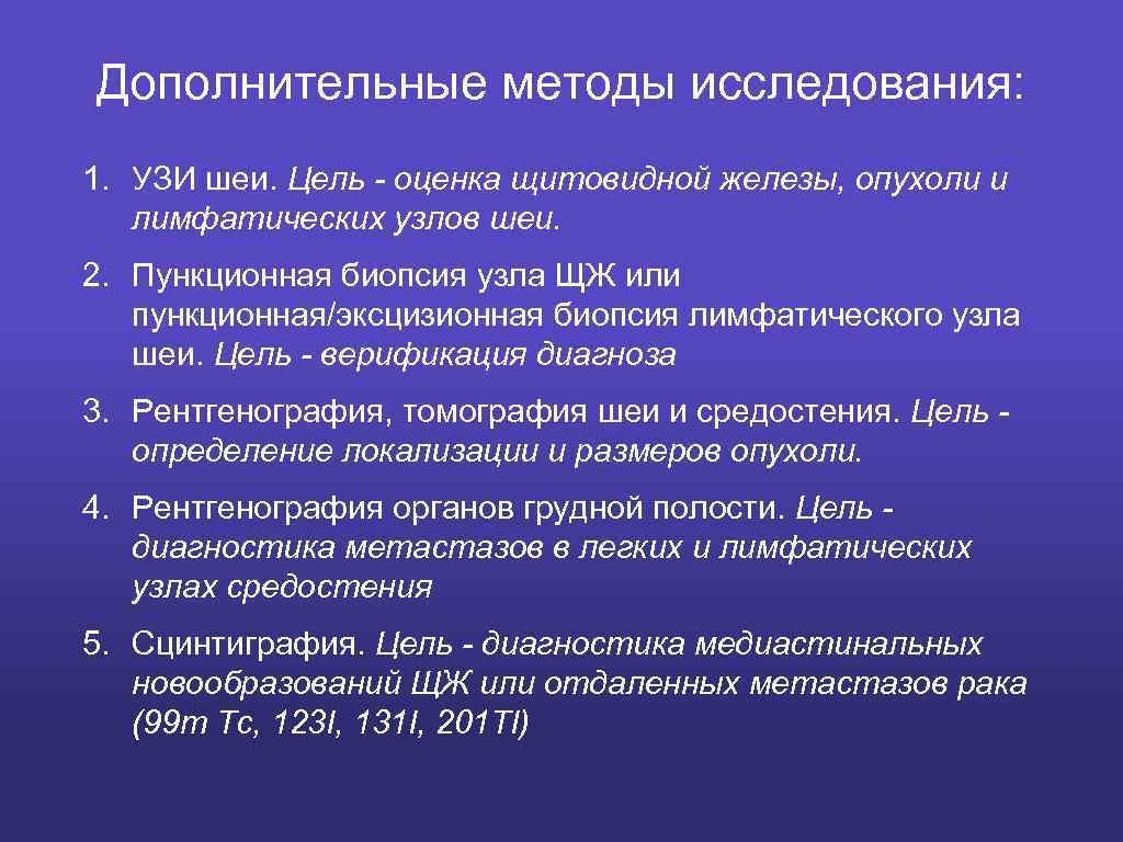 Курсовая Работа Методы Исследования Щитовидной Железы