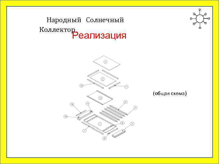 Народный Солнечный Коллектор Реализация (общая схема) 