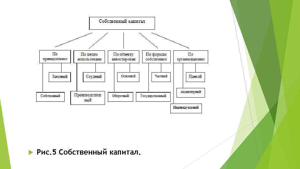  Рис. 5 Собственный капитал. 