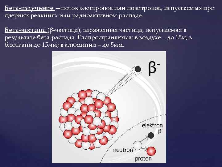 Радиоактивными являются ядра. Бета излучение ионизация. Бета-излучение это поток электронов. Испускание бета частиц. Бета частицы электроны Позитроны.