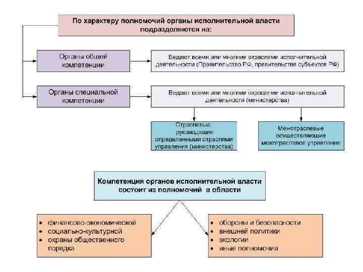 Исполнительные органы в сфере образования