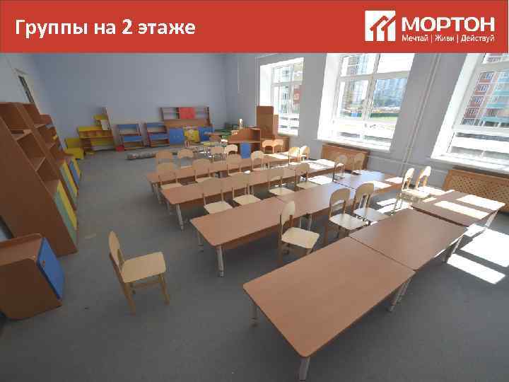Группы на 2 этаже 