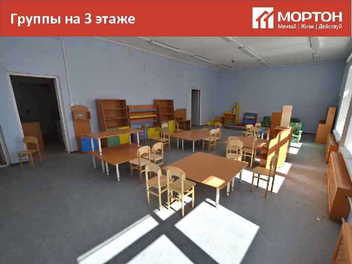 Группы на 3 этаже 