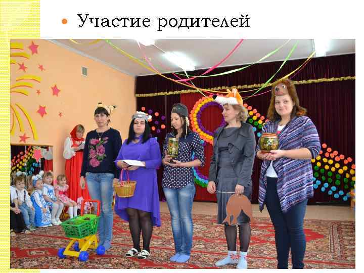  Участие родителей 