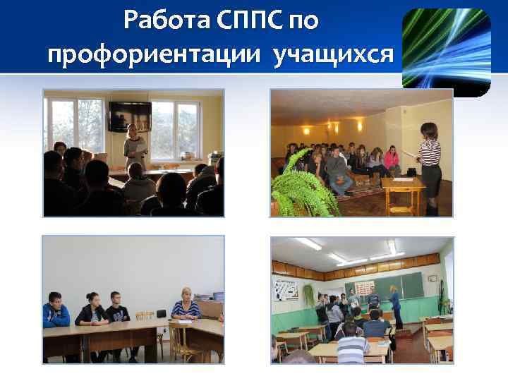 Работа СППС по профориентации учащихся 