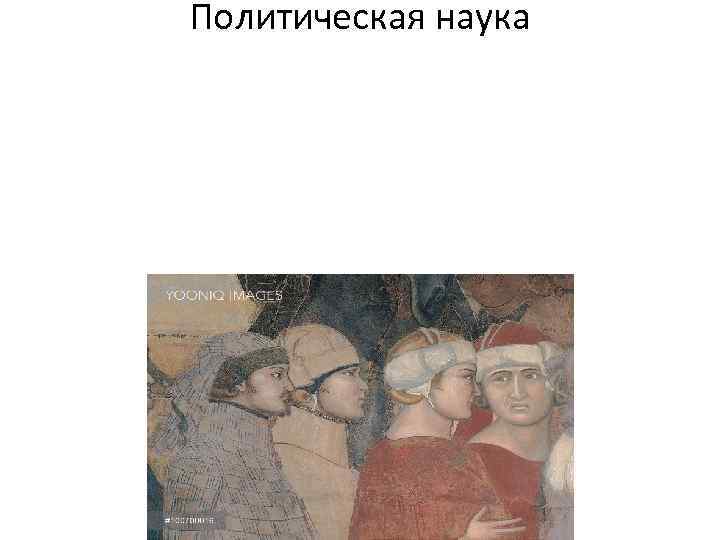 Политическая наука 