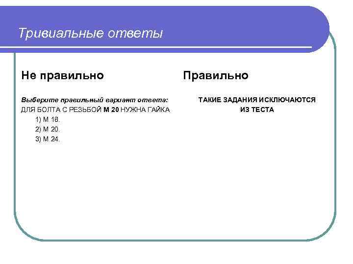 Тривиальное решение. Тривиальное тестировании это. Тривиальные делители.