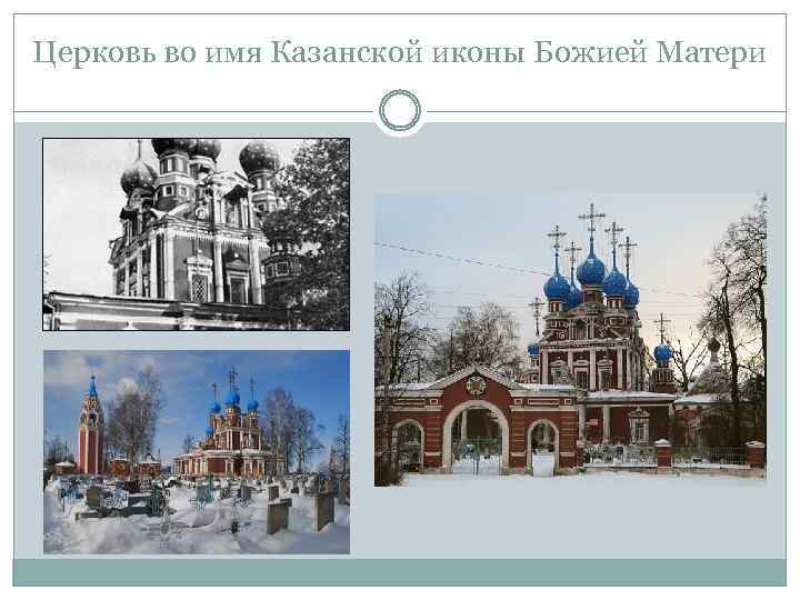 Церковь во имя Казанской иконы Божией Матери 