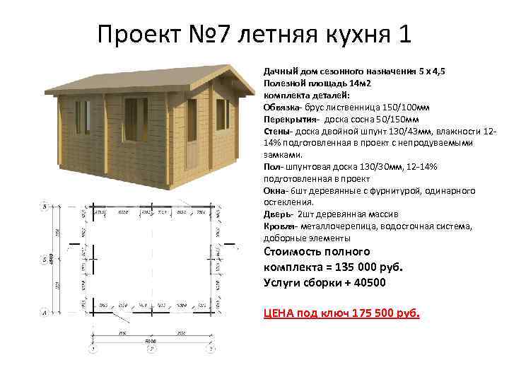 Prekrasne i pouzdane kuće od drveta od 120 000 rubalja!