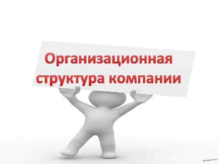 Организационная структура компании 