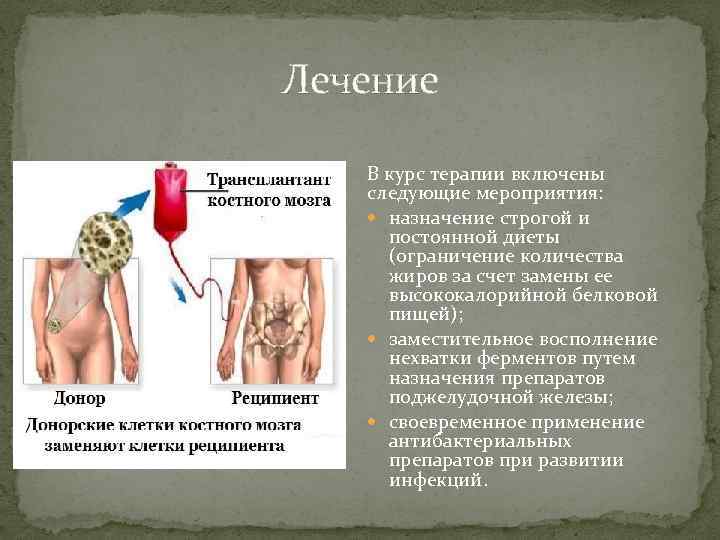 Лечение В курс терапии включены следующие мероприятия: назначение строгой и постоянной диеты (ограничение количества