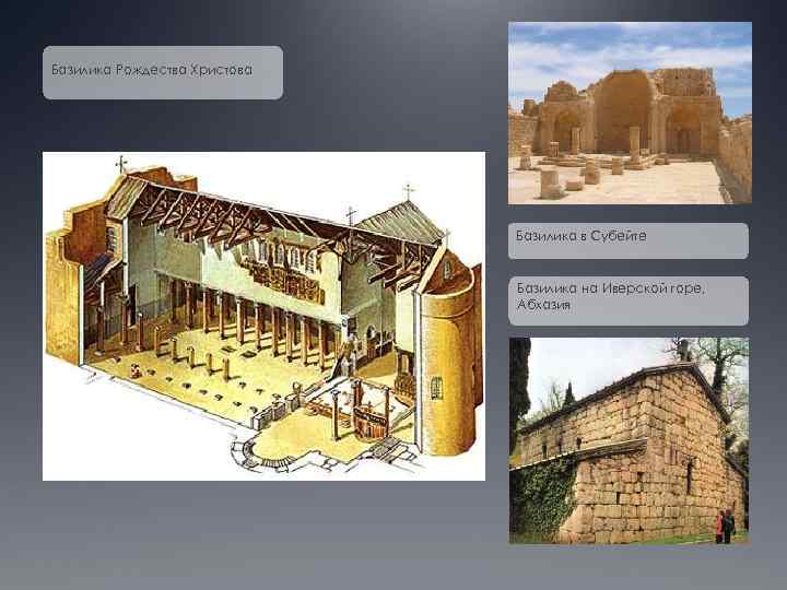 Базилика Рождества Христова Базилика в Субейте Базилика на Иверской горе, Абхазия 