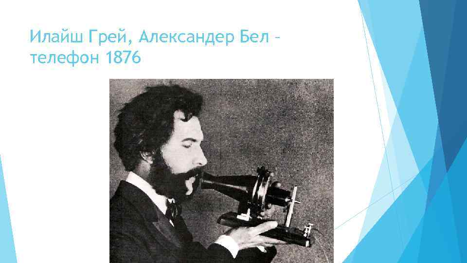 Илайш Грей, Александер Бел – телефон 1876 