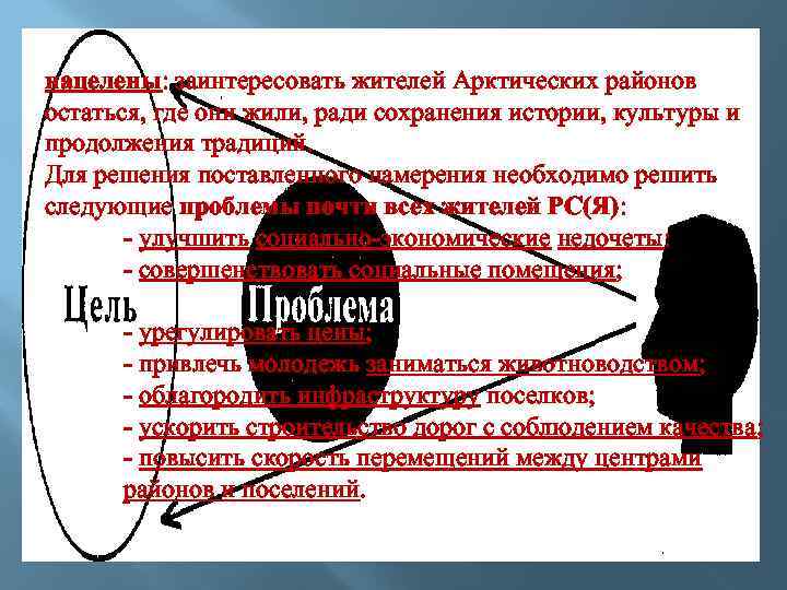 нацелены: заинтересовать жителей Арктических районов остаться, где они жили, ради сохранения истории, культуры и