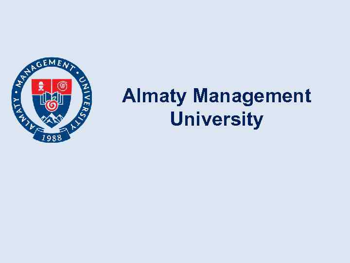 Almaty Management University 
