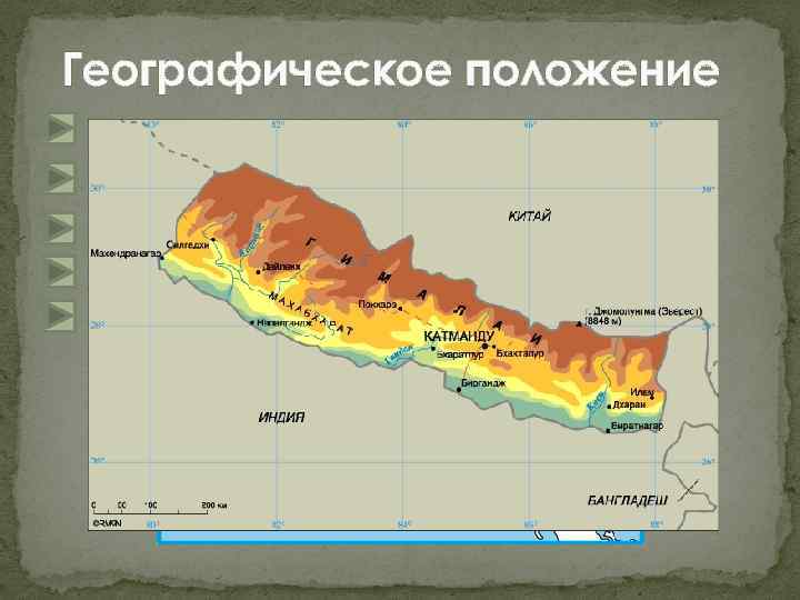 Географическое положение 