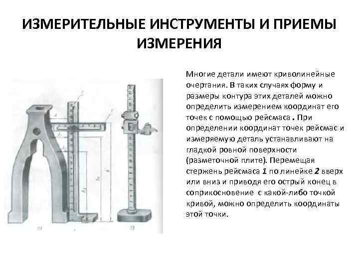 Виды мерительного инструмента