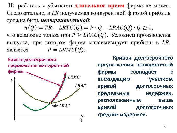 Фирма имеет постоянные. Кривая долгосрочного предложения конкурентной фирмы. Кривая предложения конкурентной фирмы в долгосрочном периоде это. Кривая предложения совершенно конкурентной фирмы. Кривая долгосрочных средних издержек фирмы.