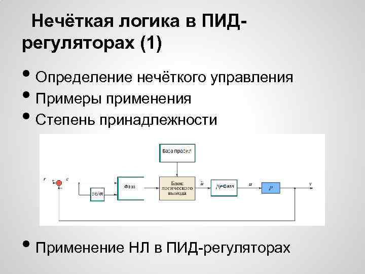 Модель нечеткой логики