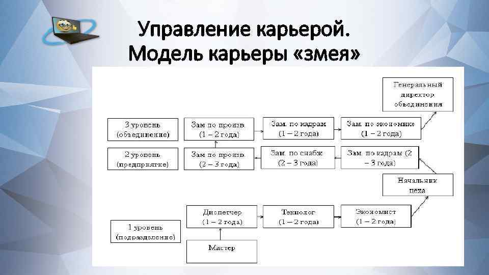 Управление карьерой. Модель карьеры «змея» 