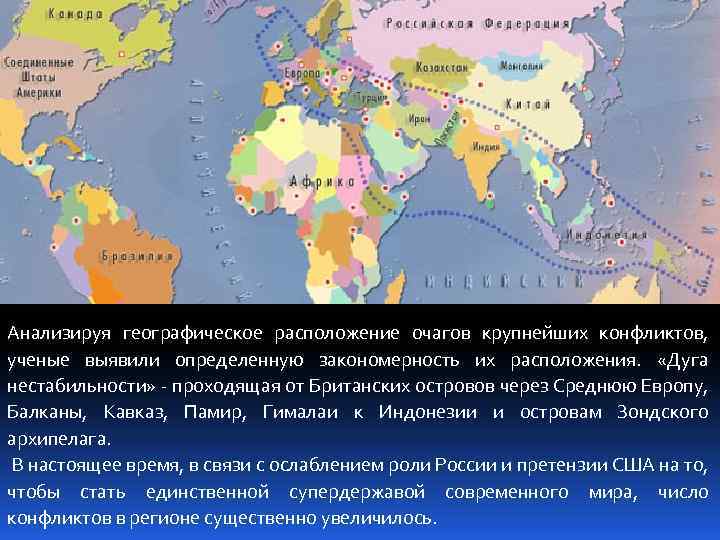 Горячие точки зарубежной азии