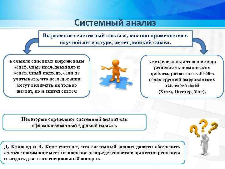 Системный анализ презентация