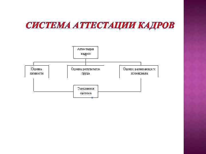 СИСТЕМА АТТЕСТАЦИИ КАДРОВ 