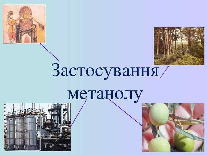 Застосування метанолу 