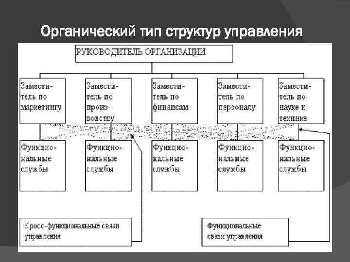 Характеристика видов структур