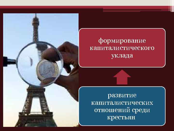 формирование капиталистического уклада развитие капиталистических отношений среди крестьян 