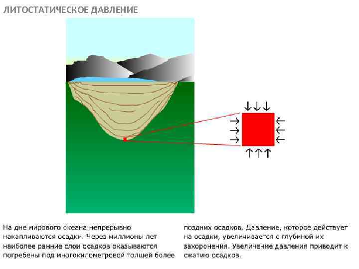 ЛИТОСТАТИЧЕСКОЕ ДАВЛЕНИЕ МЕТАОРФИЧЕСКИЕ ПОРОДЫ 