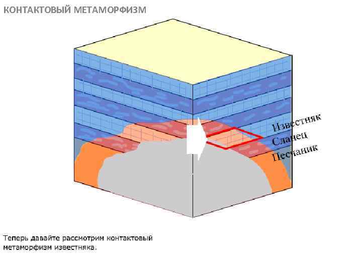 КОНТАКТОВЫЙ МЕТАМОРФИЗМ МЕТАОРФИЧЕСКИЕ ПОРОДЫ 