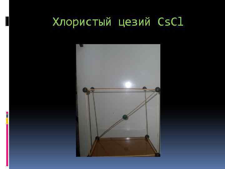 Хлористый цезий Cs. Cl 