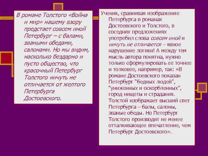 Светское общество в изображении толстого в романе война