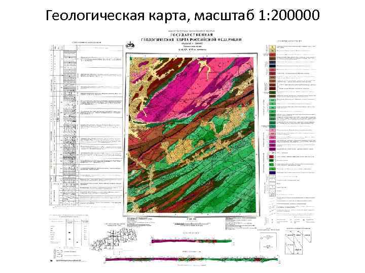 Геологическая карта вяземского района