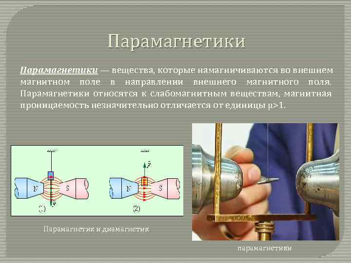 Парамагнетики. Парамагнетики в магнитном поле. Парамагнетики вещества которые. Парамагнетик во внешнем магнитном поле.