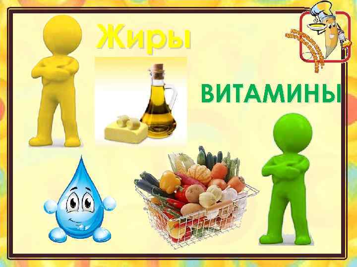 Жиры ВИТАМИНЫ 