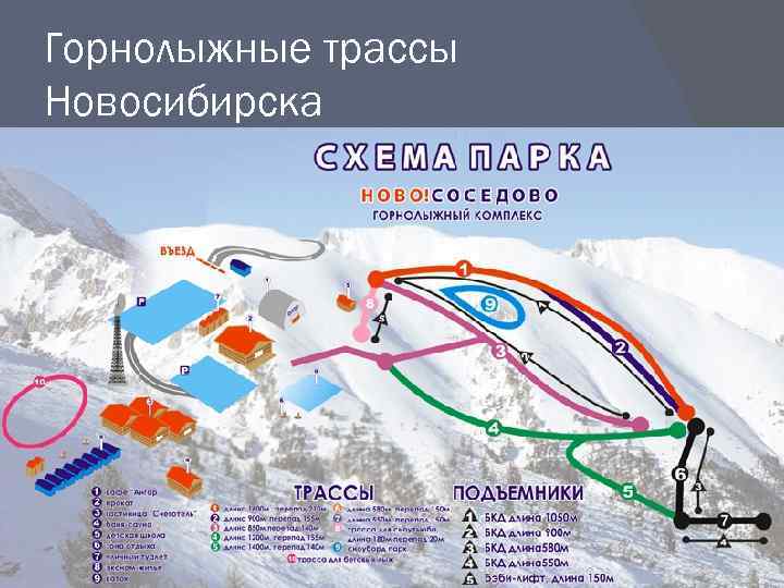 Горнолыжные трассы Новосибирска 