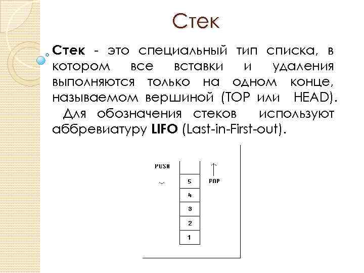 Стек это. Stack. Стэк. Стек LIFO. Как пользоваться стеком.