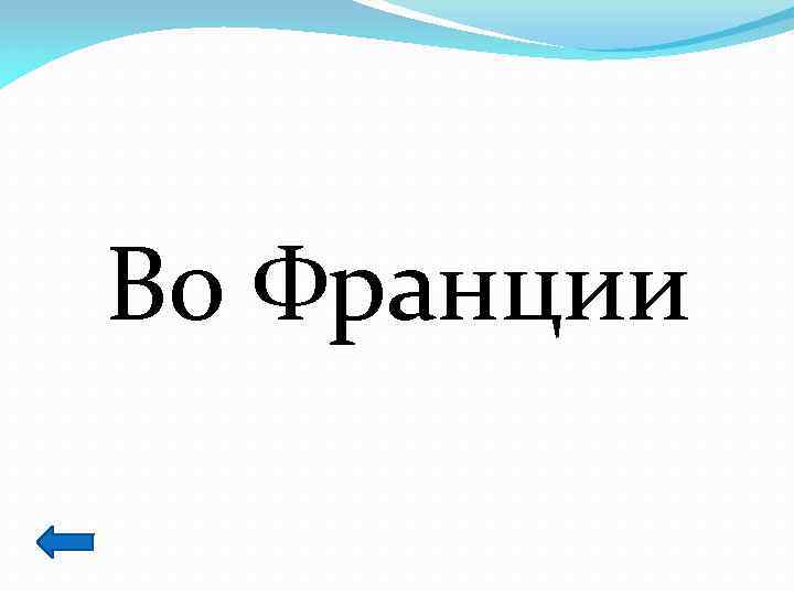 Во Франции 