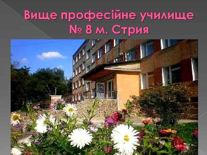 Вище професійне училище № 8 м. Стрия 