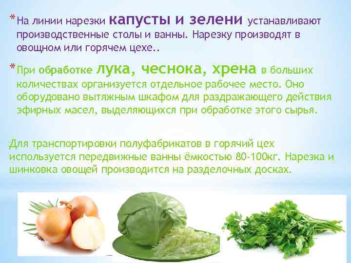 Капустные овощи таблица. Обработка овощей капусты. Схема обработки капусты. Линия обработки капусты и зелени. Линии по обработке капусты и зелени.