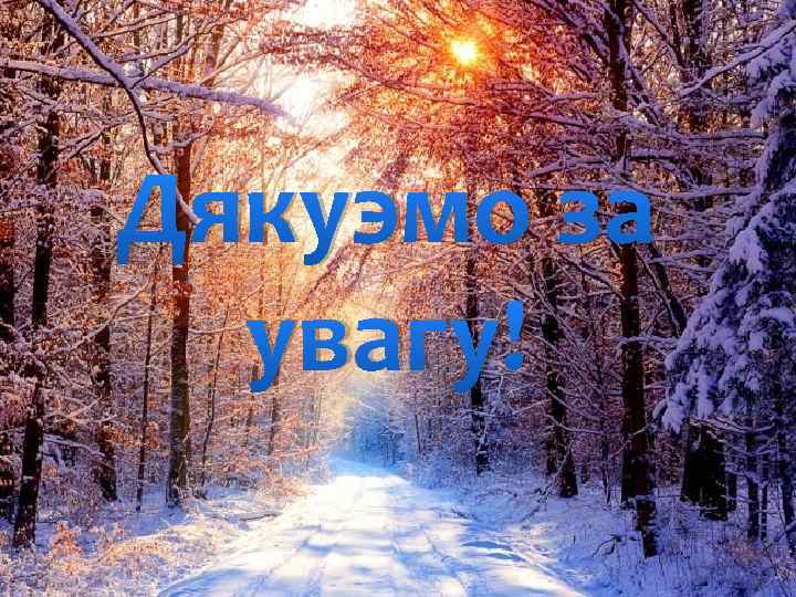 Дякуэмо за увагу! 